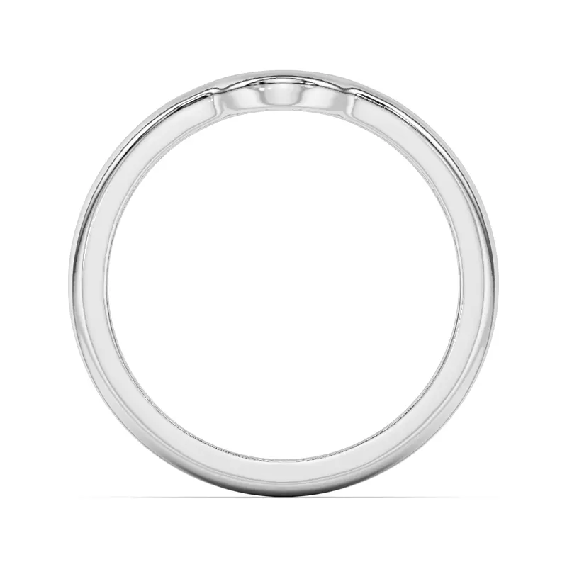Platinum Ascent Curved Band