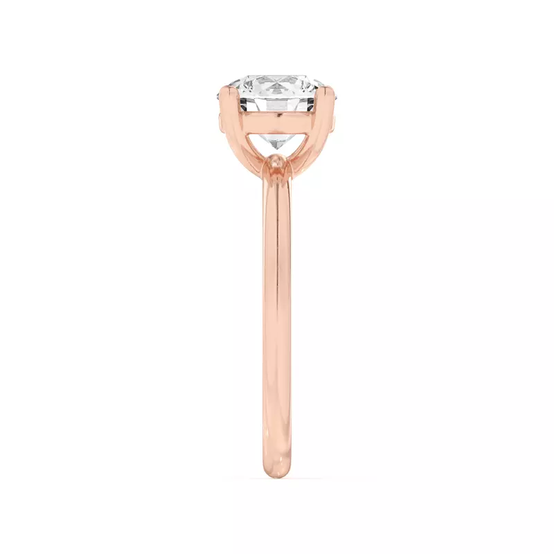 14K Rose Gold Angie Gallery Solitaire Engagement Ring