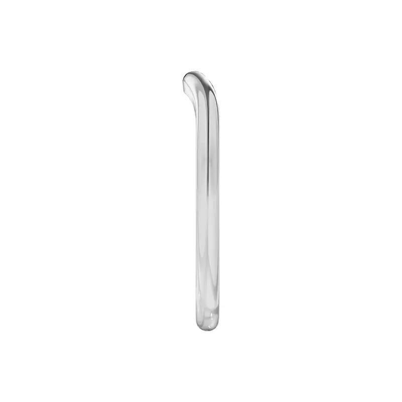 14K White Gold Angie Curved Band