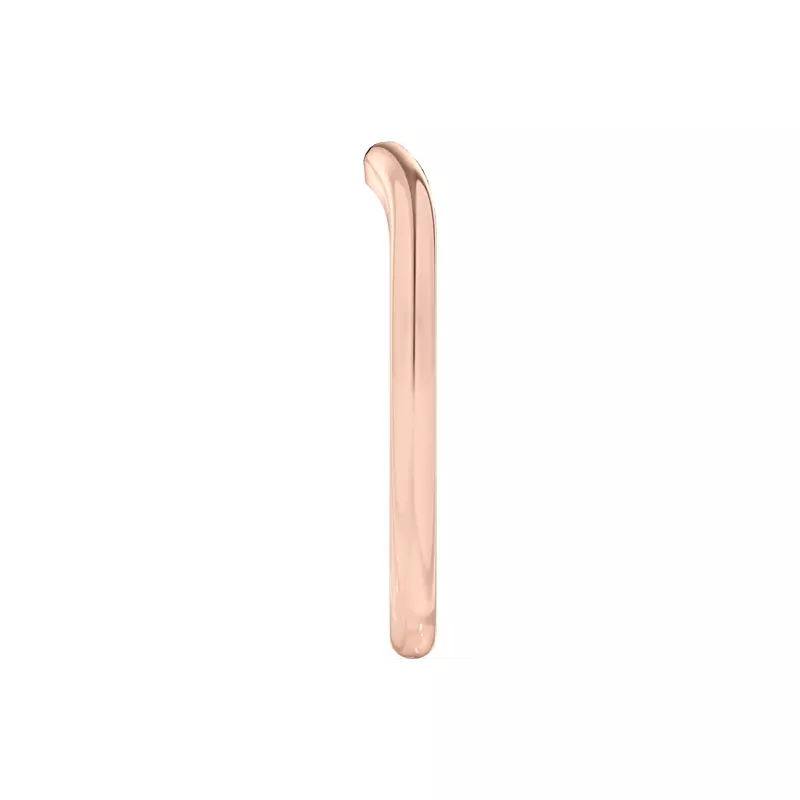 18K Rose Gold Angie Curved Band