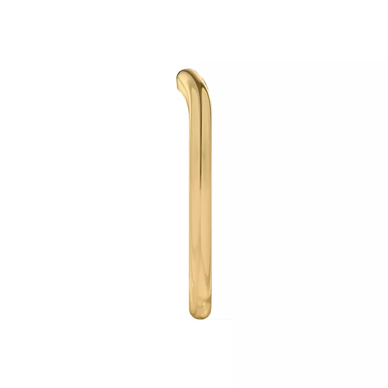 18K Yellow Gold Angie Curved Band