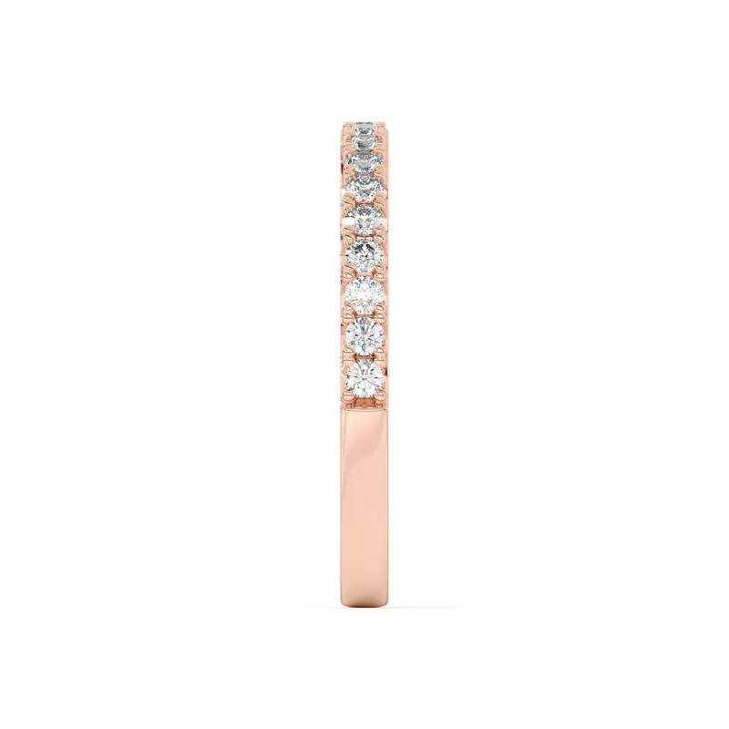 18K Rose Gold Mabel Classic Pavé Band (2/5 ct. tw.)