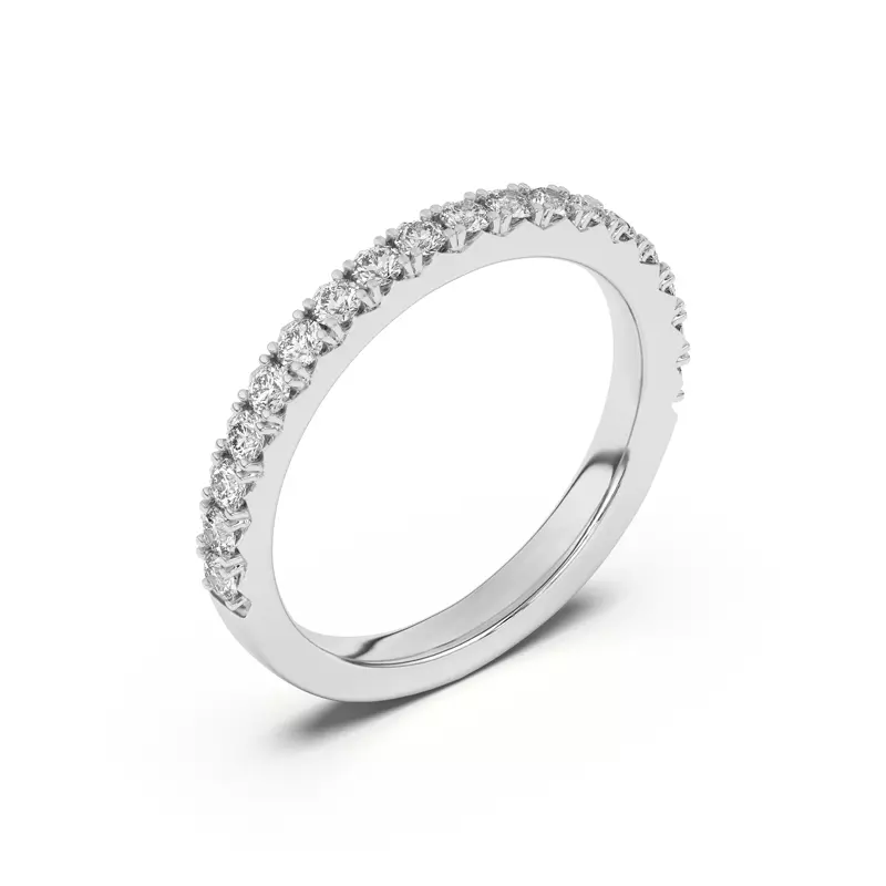 Platinum Mabel Grand Pavé Band (1/2 ct. tw.)