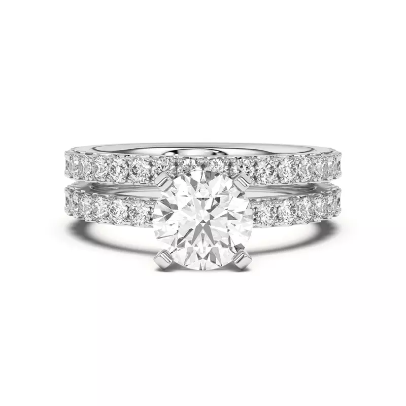 Platinum Mabel Grand Pavé Band (1/2 ct. tw.)