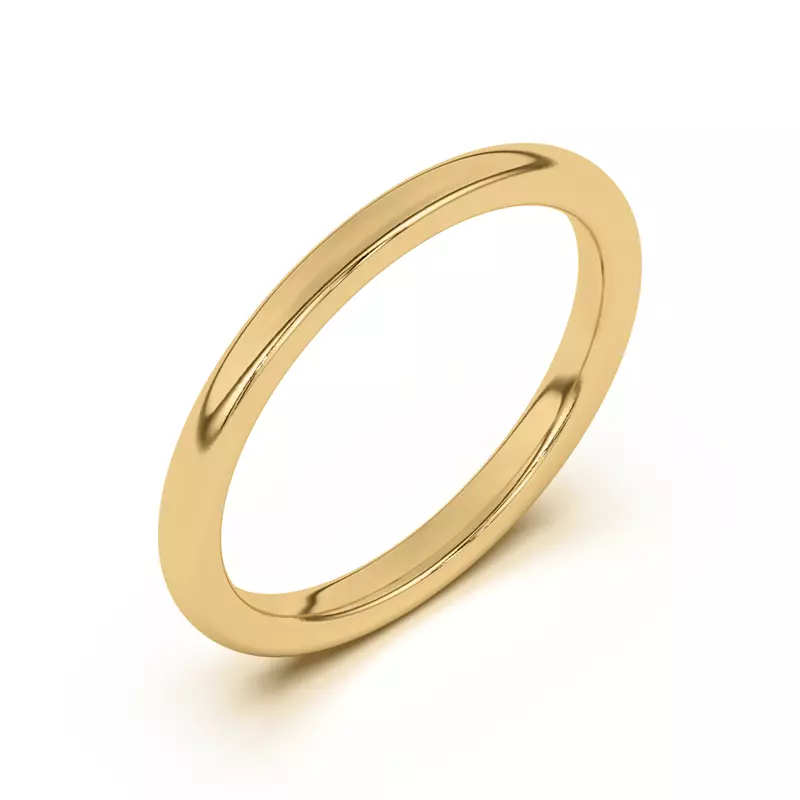 14K Yellow Gold Sonja Classic Band