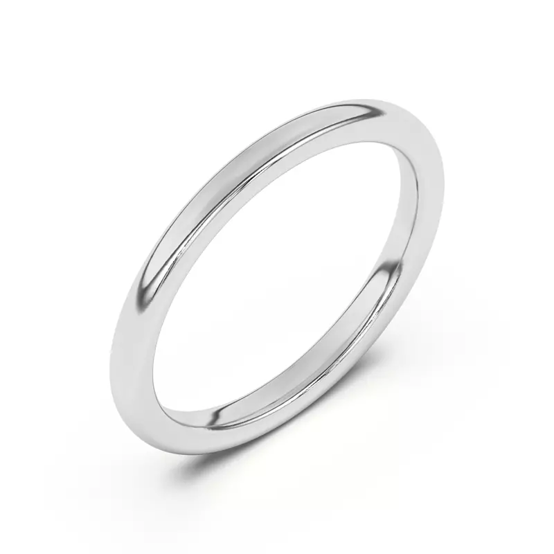 18K White Gold Sonja Classic Band