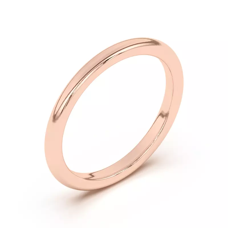 14K Rose Gold Joelle Classic Band