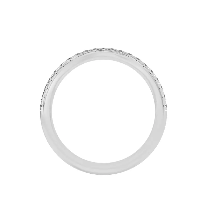 Platinum Beverly Timeless Pavé Band