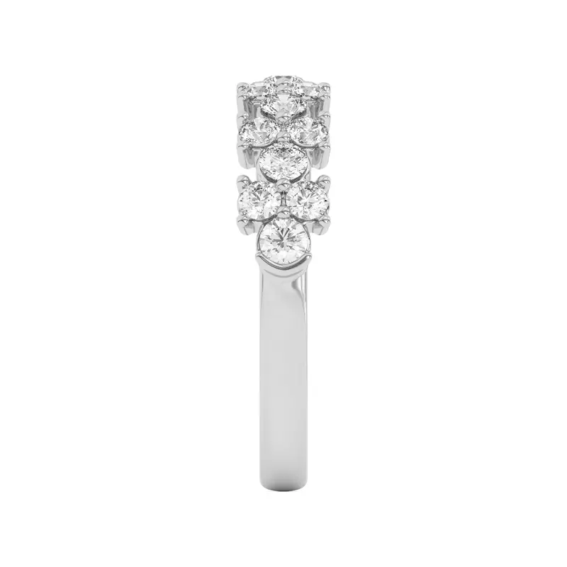 14K White Gold Grande Cascade Diamond Band (1.00 ct. tw.)