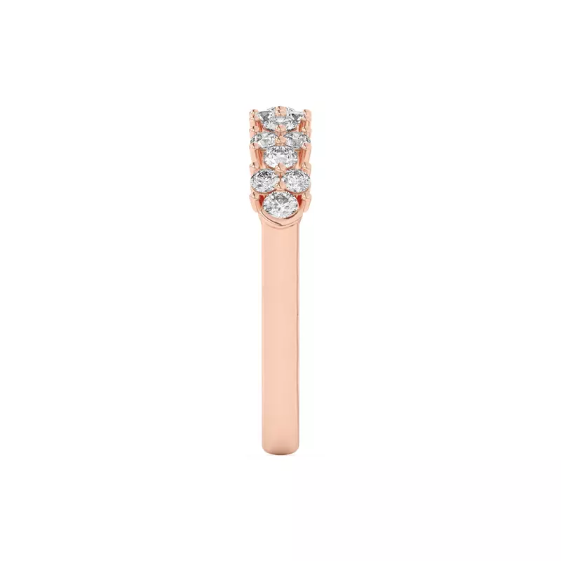 14K Rose Gold Cascade Diamond Band (.50 ct. tw.)