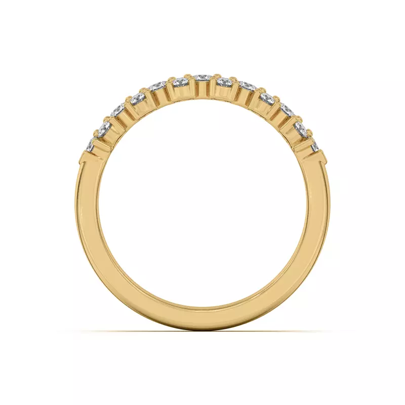 14K Yellow Gold Cascade Diamond Band (.50 ct. tw.)