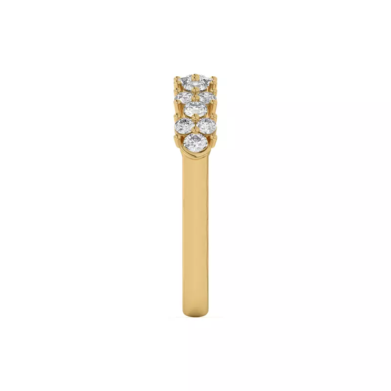 14K Yellow Gold Cascade Diamond Band (.50 ct. tw.)