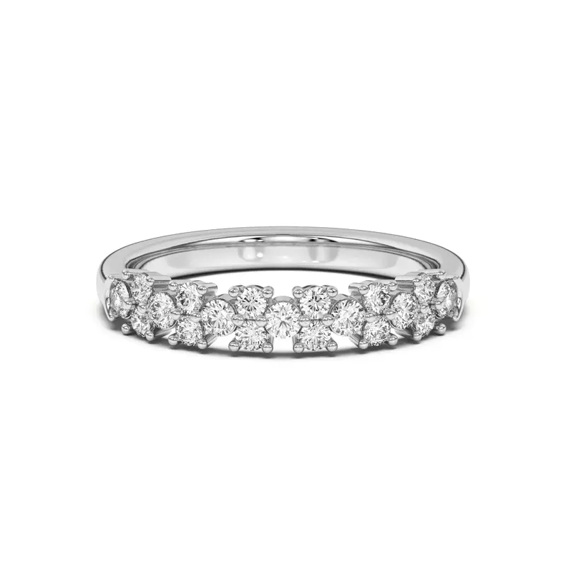 Platinum Cascade Diamond Band (.50 ct. tw.)