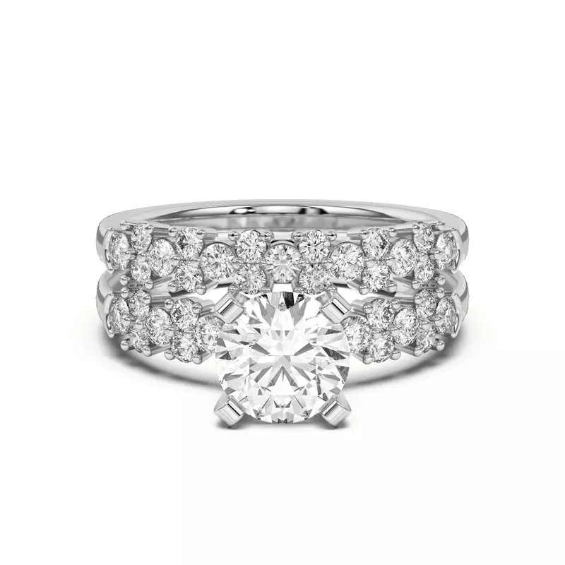 Platinum Cascade Diamond Band (.50 ct. tw.)