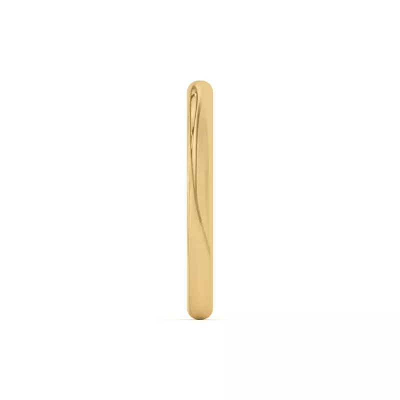 14K Yellow Gold Heather Classic Band (2mm)