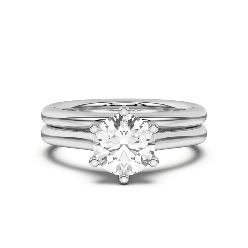 Platinum Heather Classic Band (2mm)