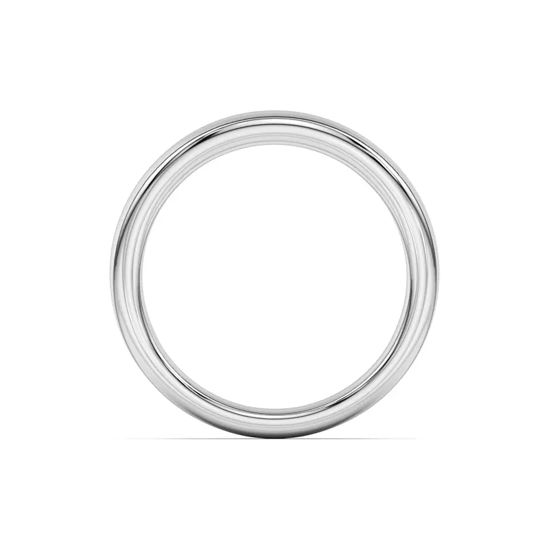 Platinum Heather Classic Band (2mm)