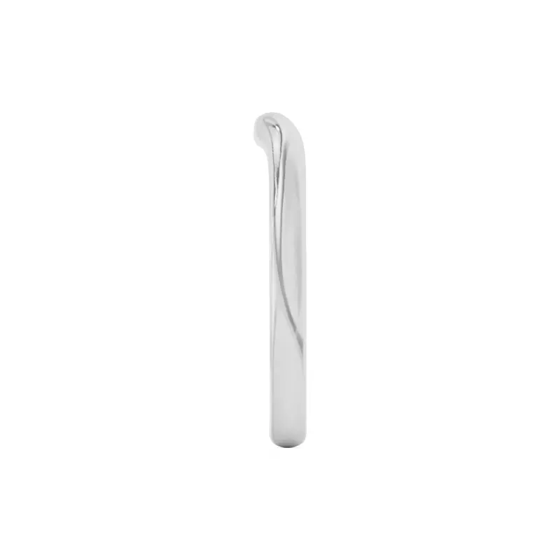Platinum Peggy Curved Band