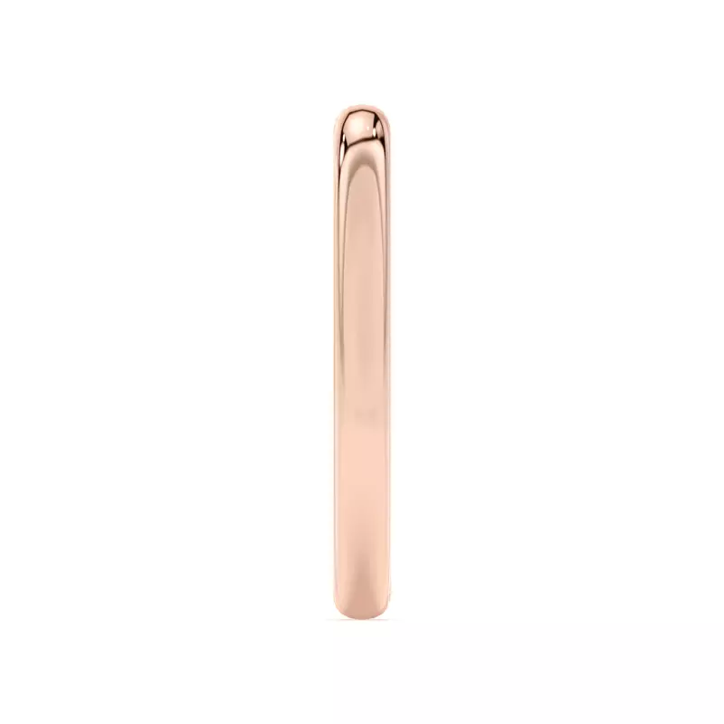 18K Rose Gold Timeless Comfort-Fit Band (2mm)