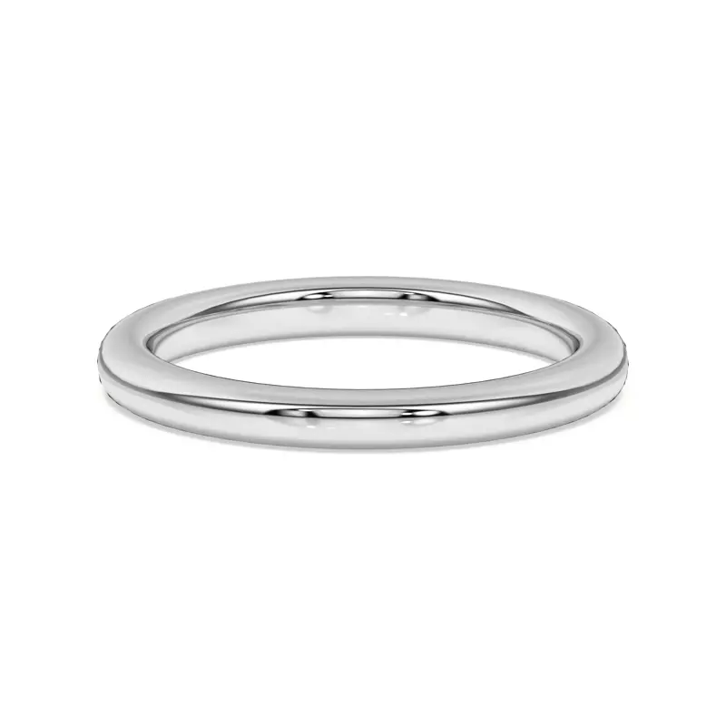 Platinum Timeless Comfort-Fit Band (2mm)