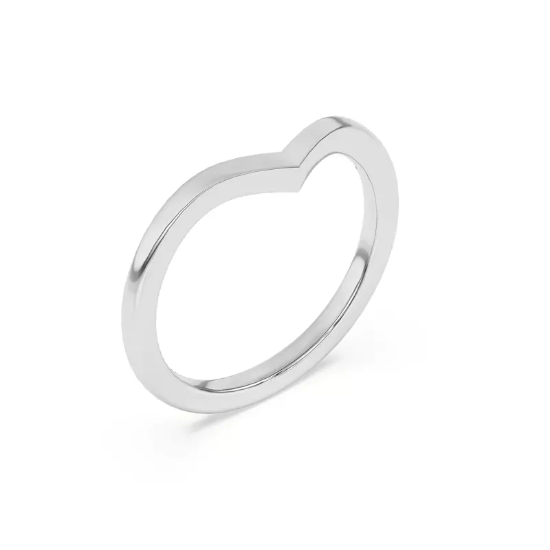 Platinum Ruthie Chevron Band