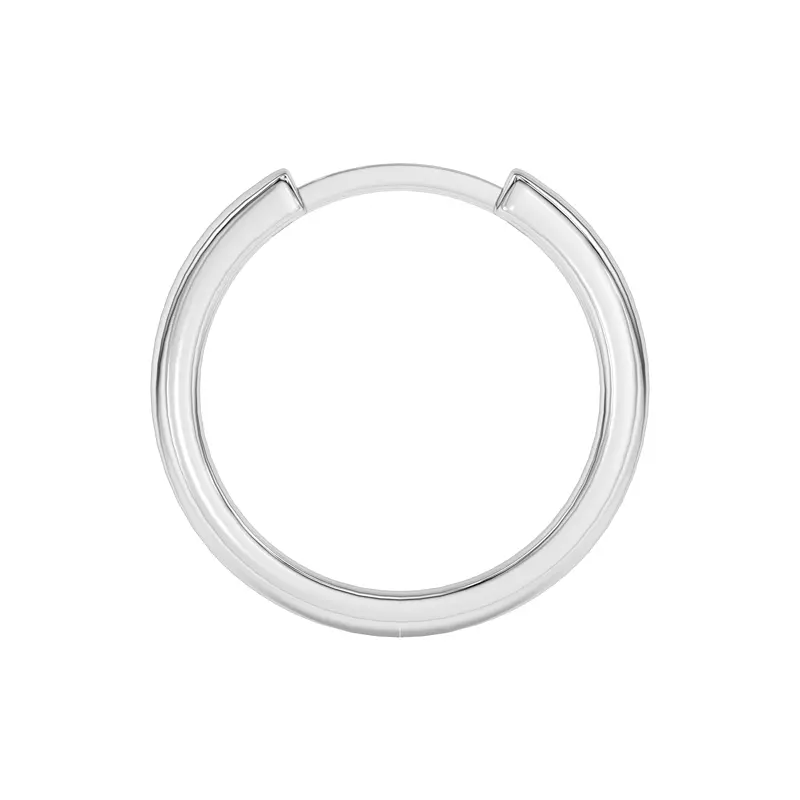 18K White Gold Steph Inset Band