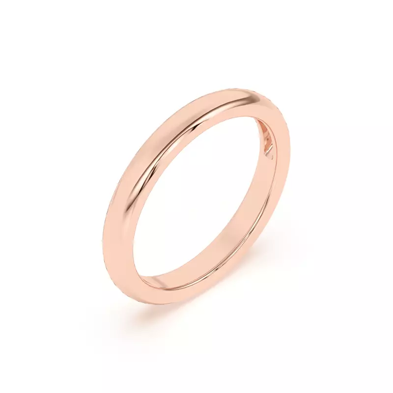 18K Rose Gold Bijou Classic Band
