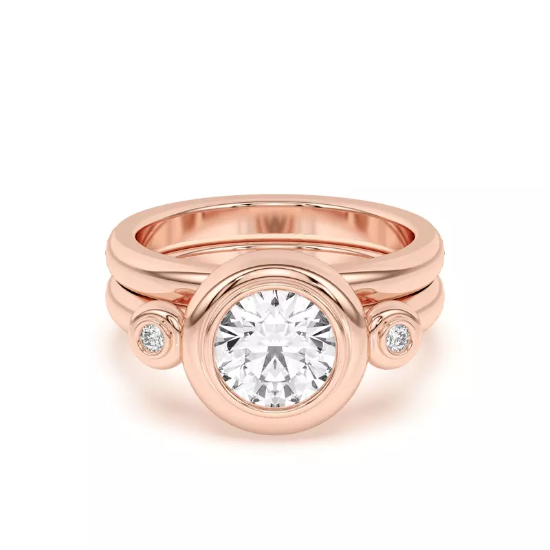 18K Rose Gold Bijou Classic Band
