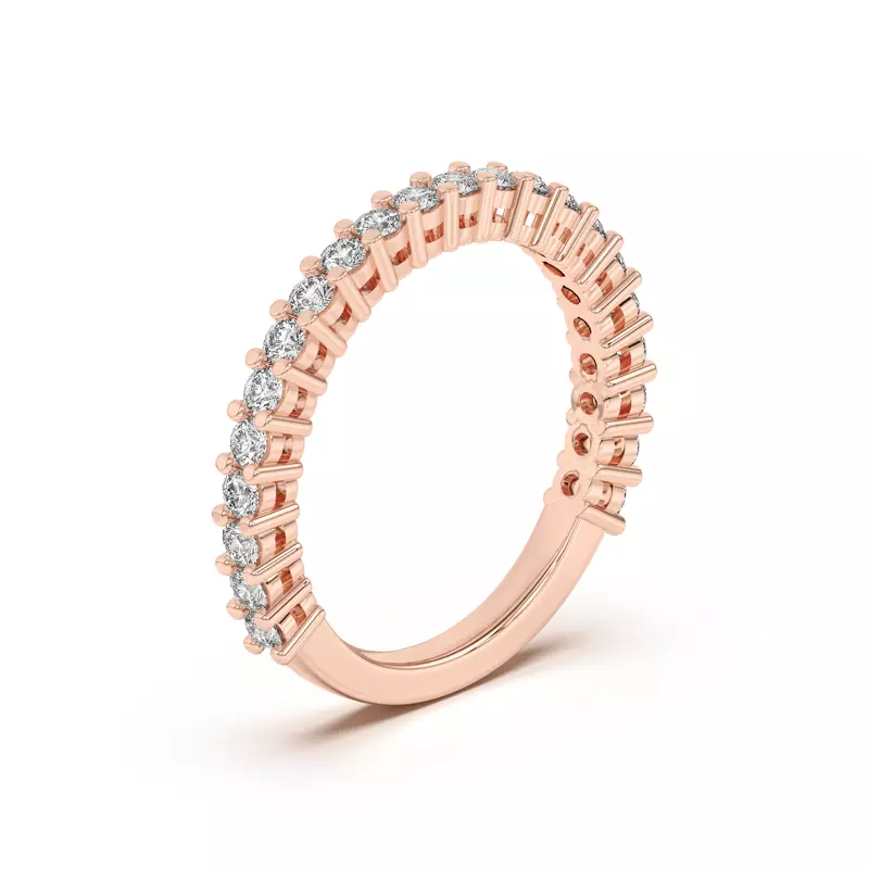 14K Rose Gold Lavelle Diamond Band
