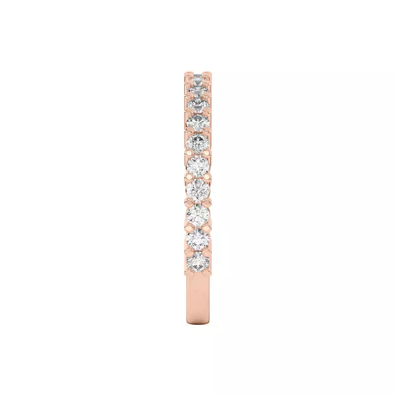 14K Rose Gold Lavelle Diamond Band