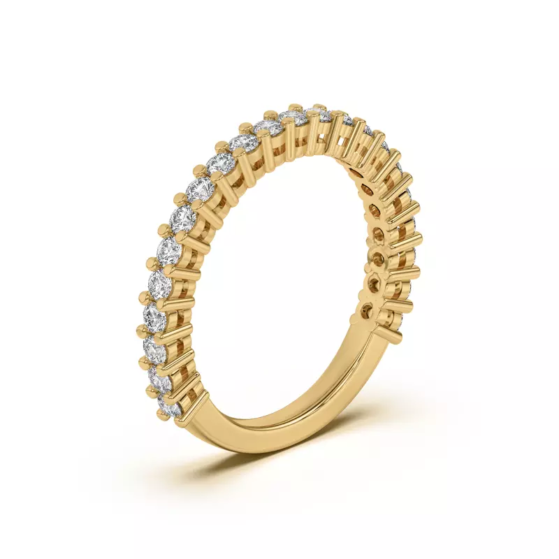 14K Yellow Gold Lavelle Lab Band