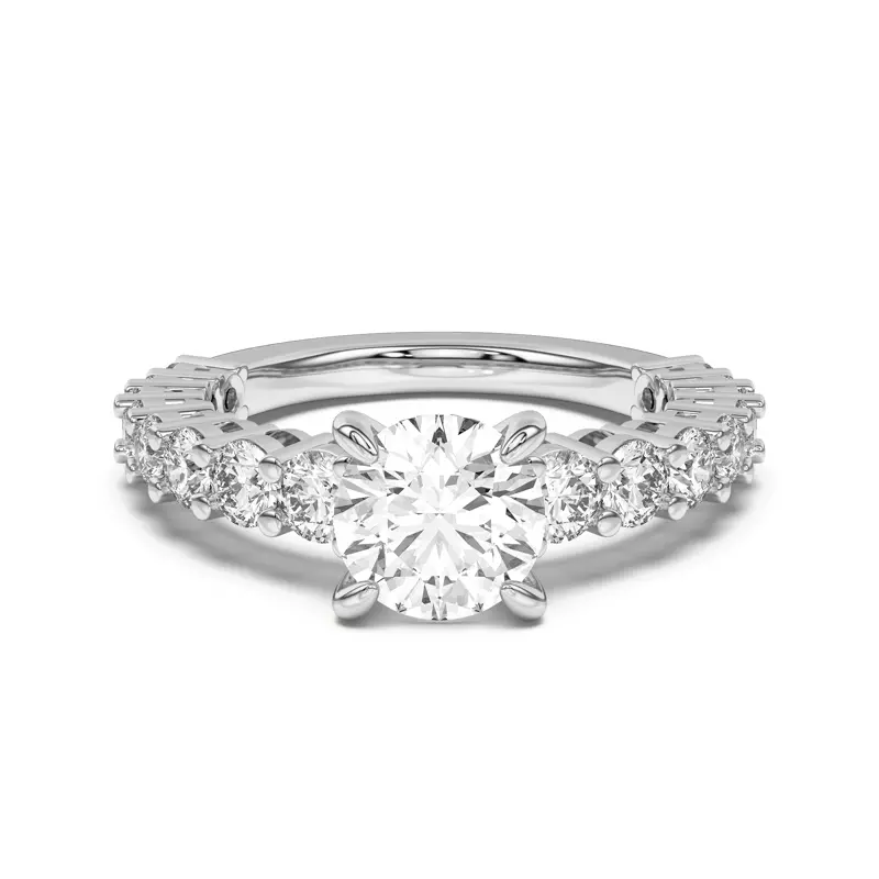 Lavelle Graduated Lab Engagement Ring