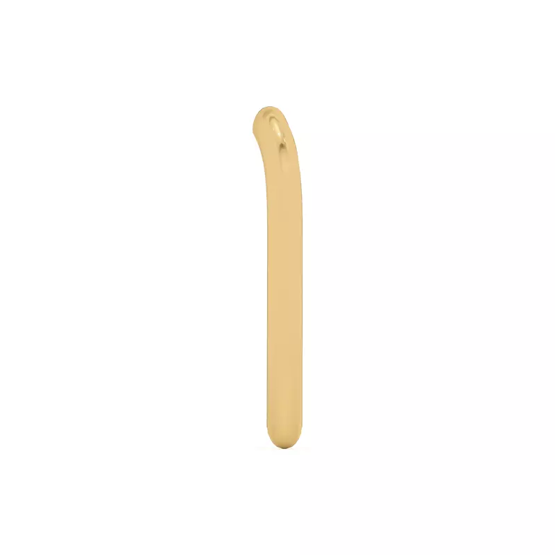 18K Yellow Gold Classic Curved Band