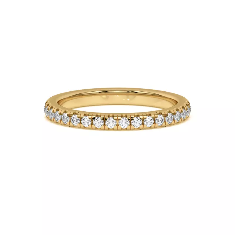 Timeless Pavé Diamond Band (2mm)