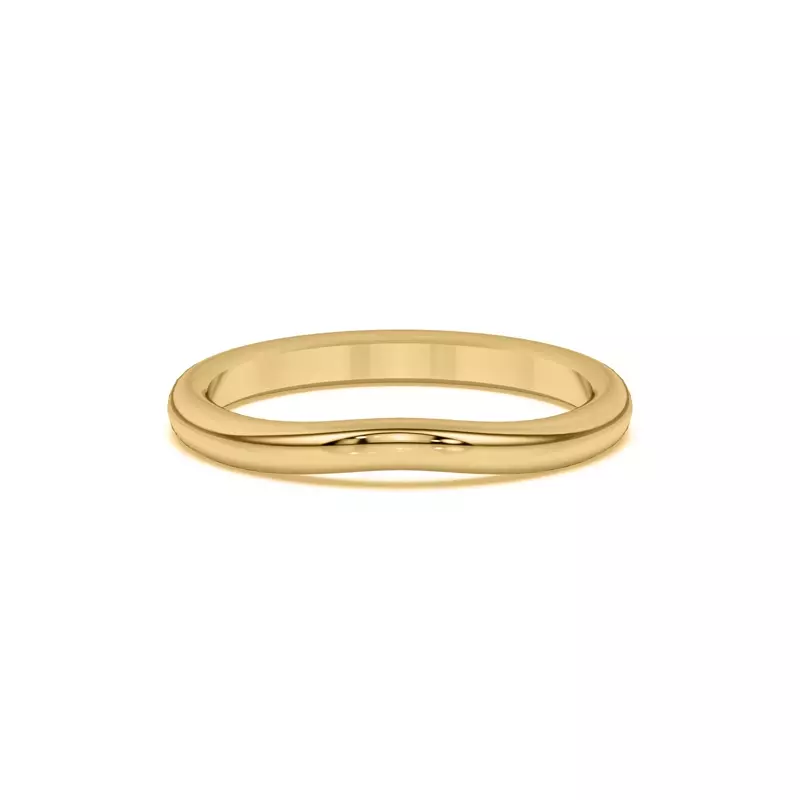 Ally Curved Band (2mm)