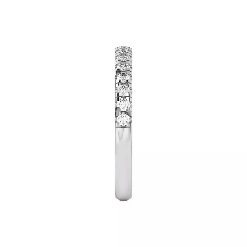 Platinum Marigold Grand Pavé Band