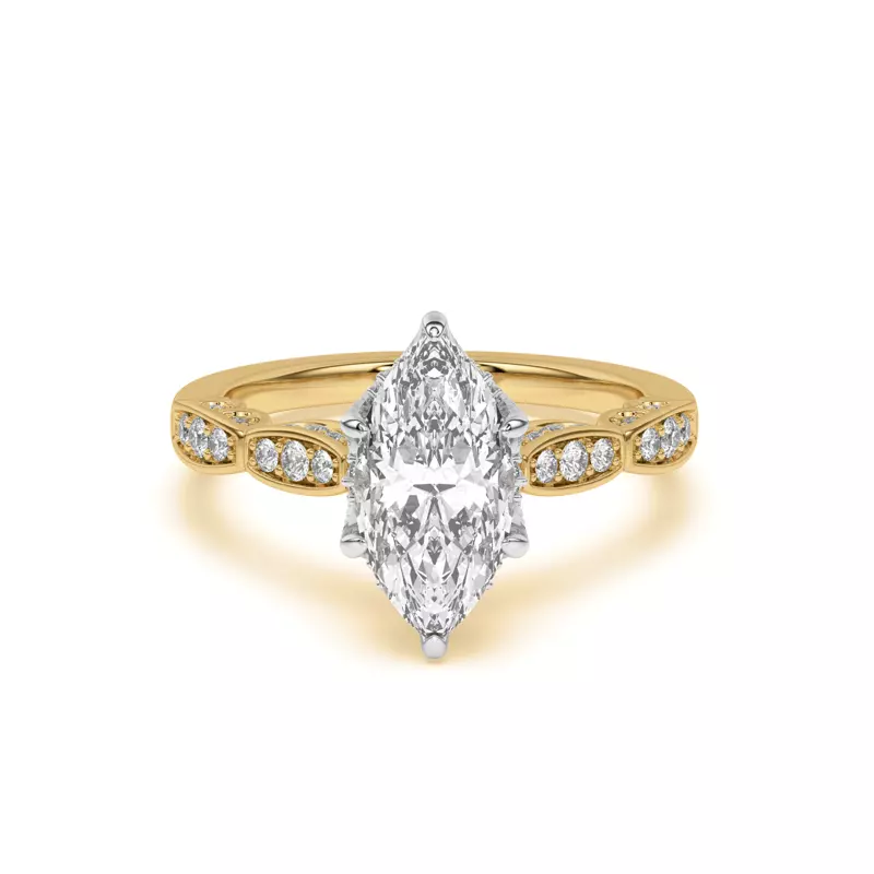 Aurelia Lace Engagement Ring