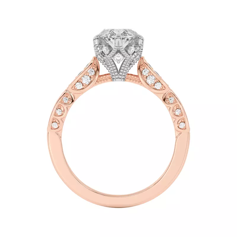 Aurelia Lace Engagement Ring