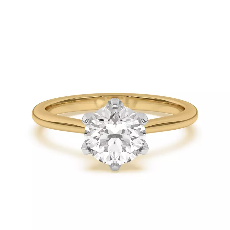 Marigold Tulip Engagement Ring (1.6mm)