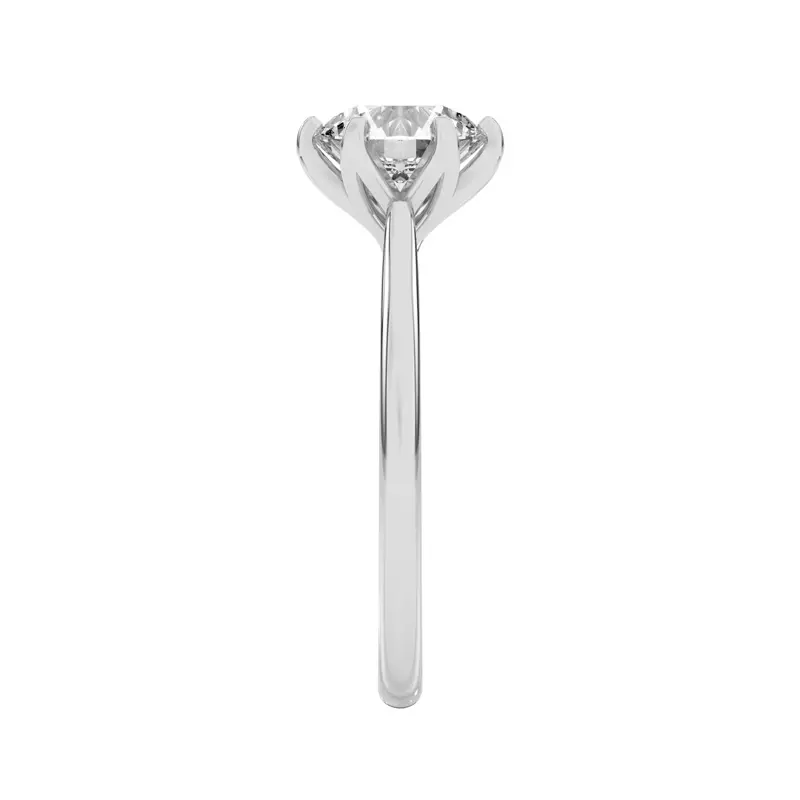 Platinum Marigold Tulip Engagement Ring (1.6mm)
