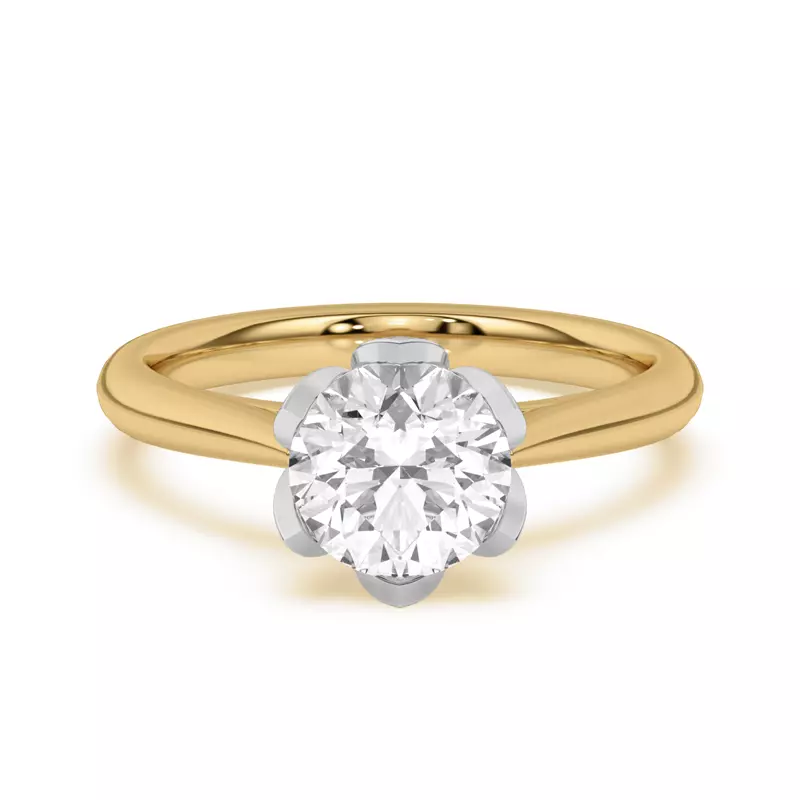 Tulipano Solitaire Engagement Ring