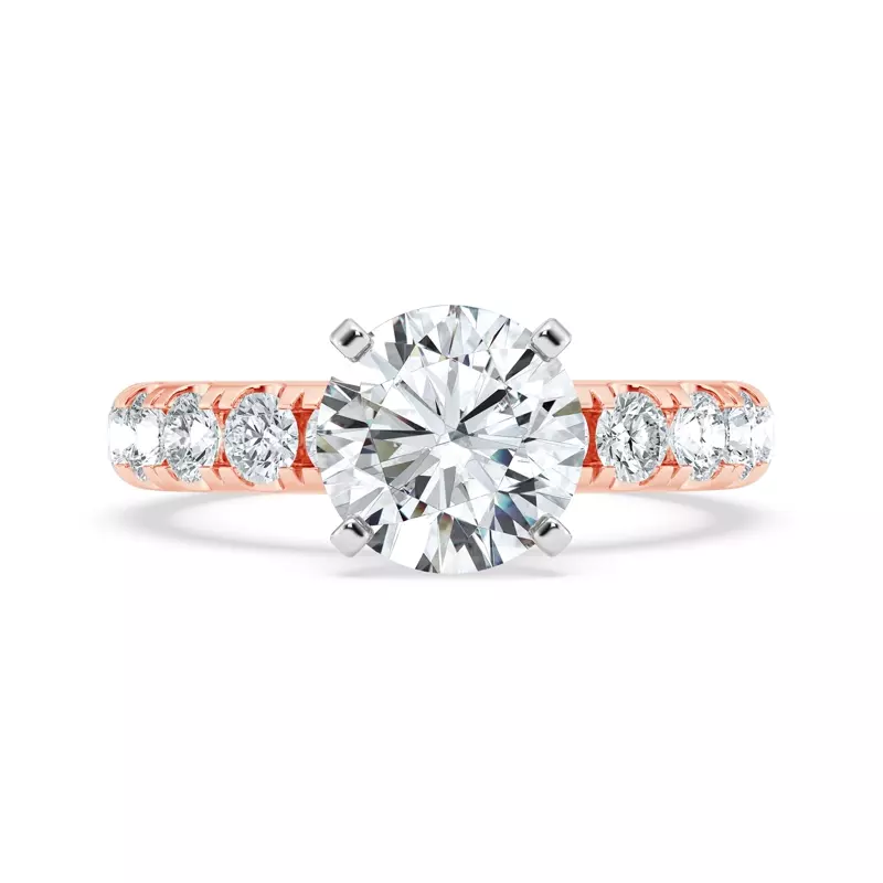 Tradition Hidden Halo Lab Pavé Engagement Ring (1.00ct. tw.)
