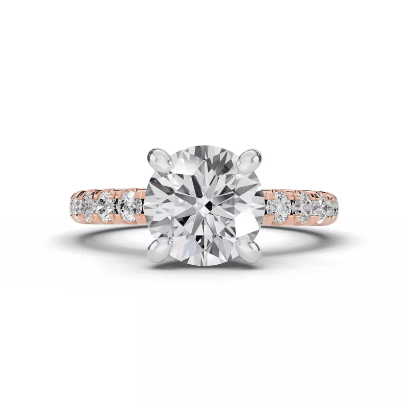 Tradition Lab Pavé Engagement Ring (.45ct tw.)