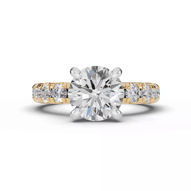 Tradition Lab Pavé Engagement Ring (.90ct tw.)