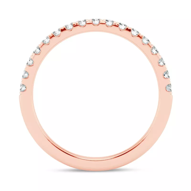 18K Rose Gold Tradition Pavé Lab Band (1/3 ct. tw.)