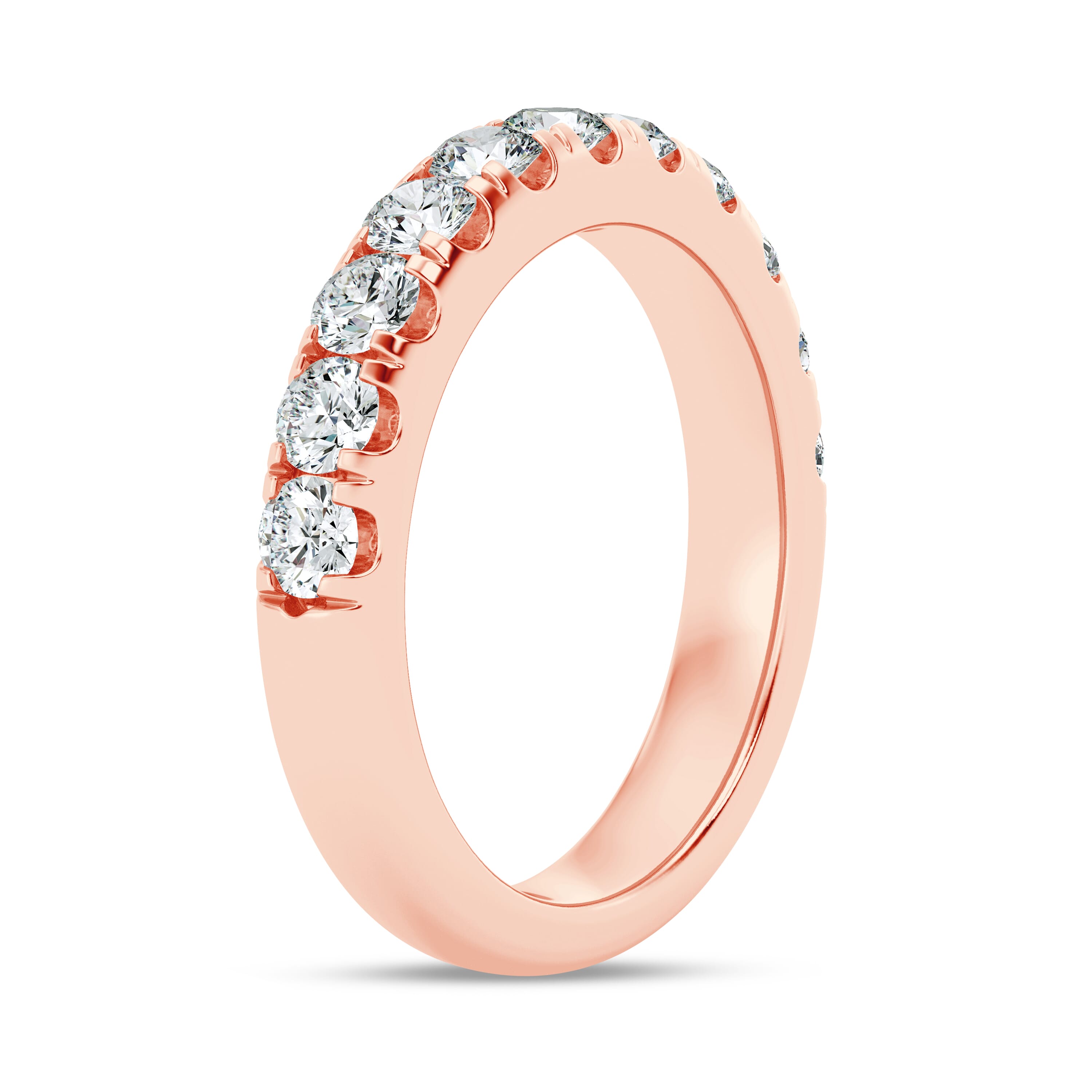 18K Rose Gold Tradition Pavé Lab Band (1.00ct. tw.)