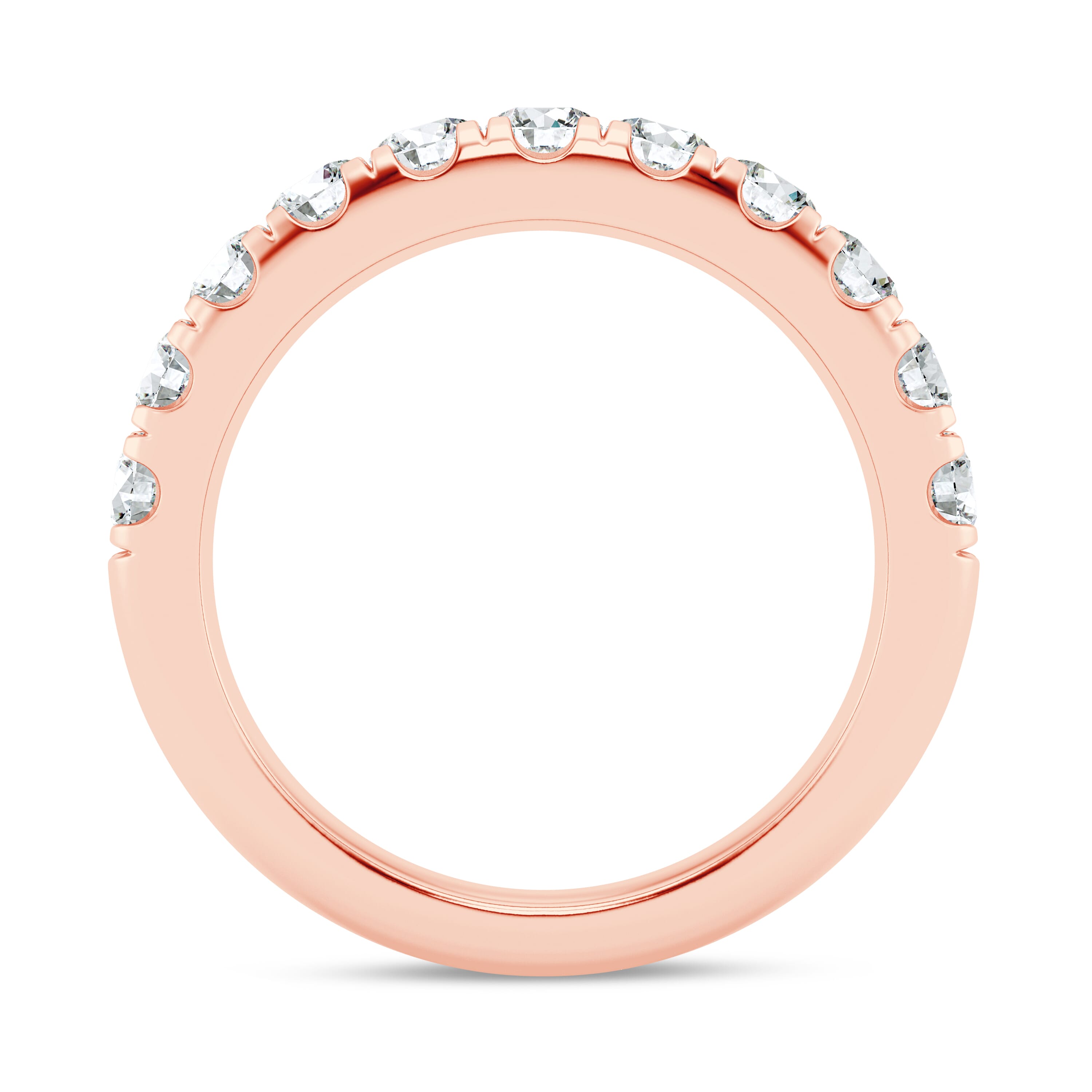 18K Rose Gold Tradition Pavé Lab Band (1.00ct. tw.)