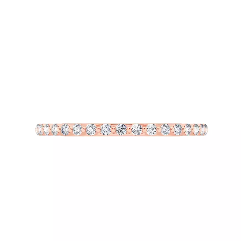 14K Rose Gold Tradition Shared Prong Lab Diamond Band (1/4ct. tw.)