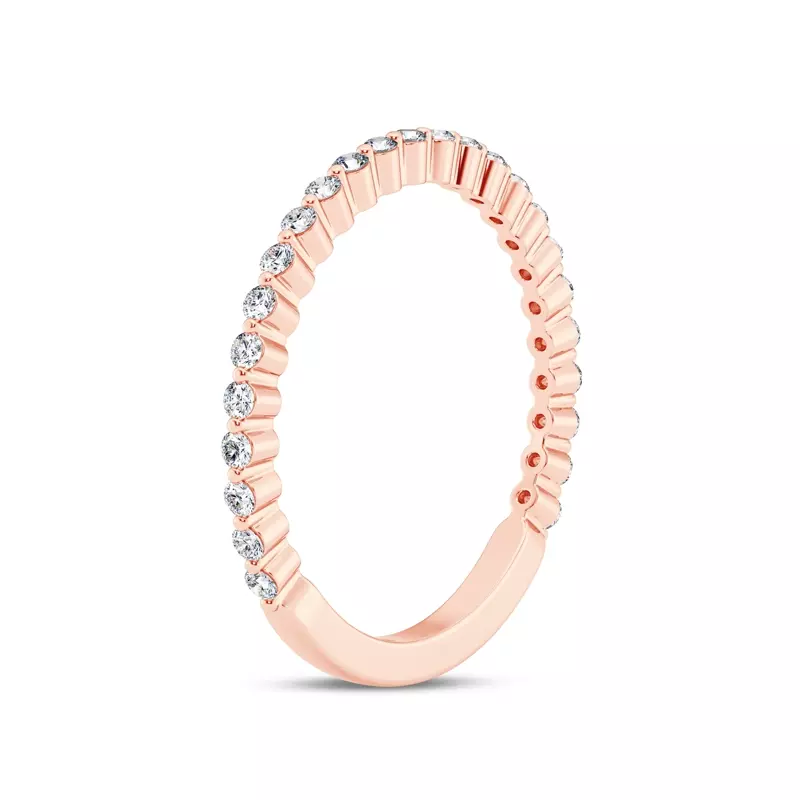 14K Rose Gold Tradition Shared Prong Lab Diamond Band (1/4ct. tw.)