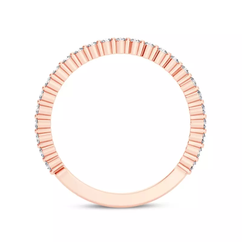 14K Rose Gold Tradition Shared Prong Lab Diamond Band (1/4ct. tw.)